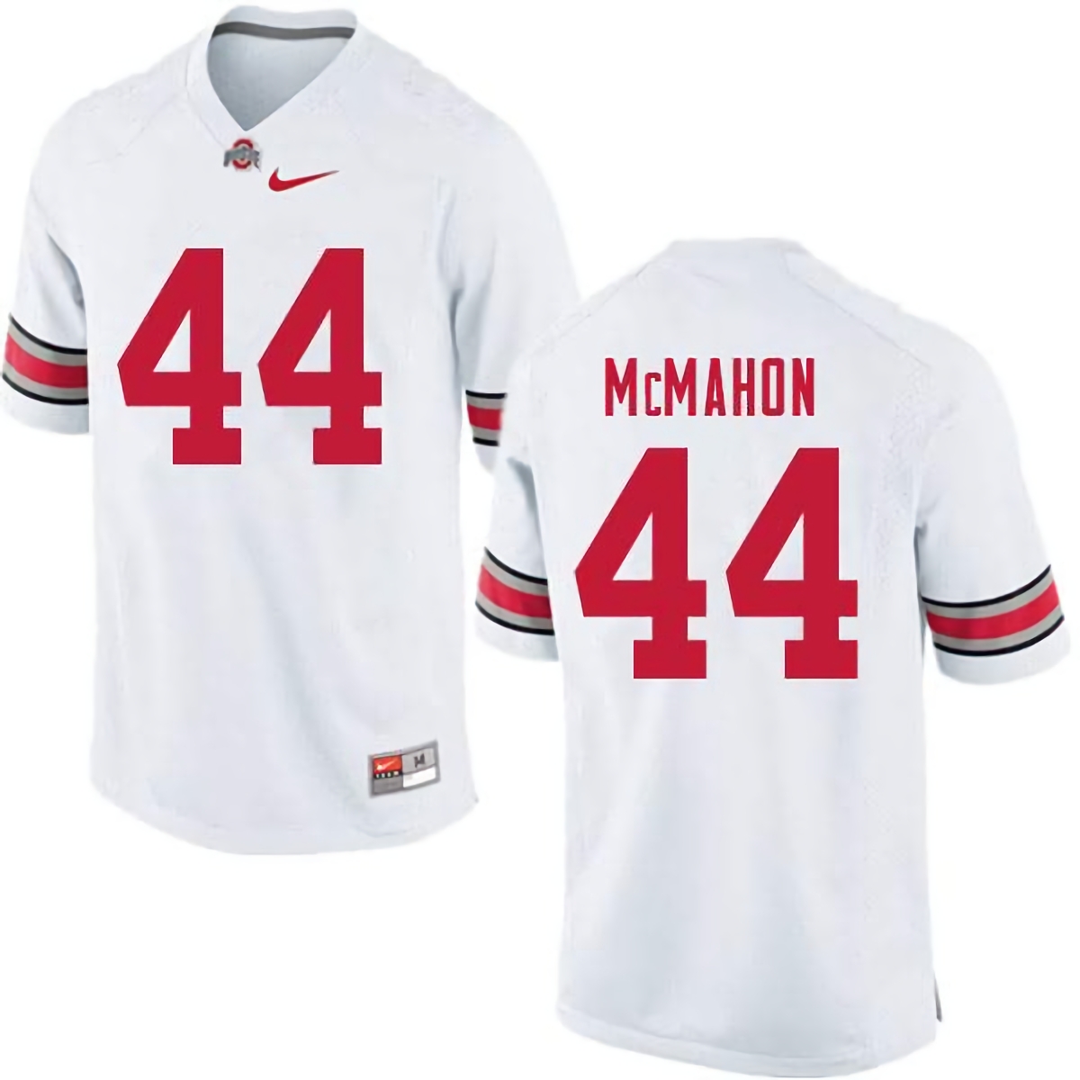Amari McMahon Ohio State Buckeyes Men's NCAA #44 Nike White College Stitched Football Jersey QRO6256FF